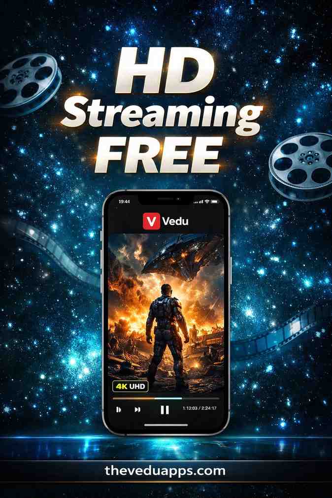 Vedu App iOS Free HD Streaming on iPhone - 4K Quality